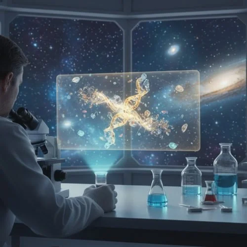 Elo perdido do espaço: cientistas detectam molécula complexa que pode explicar a origem da vida