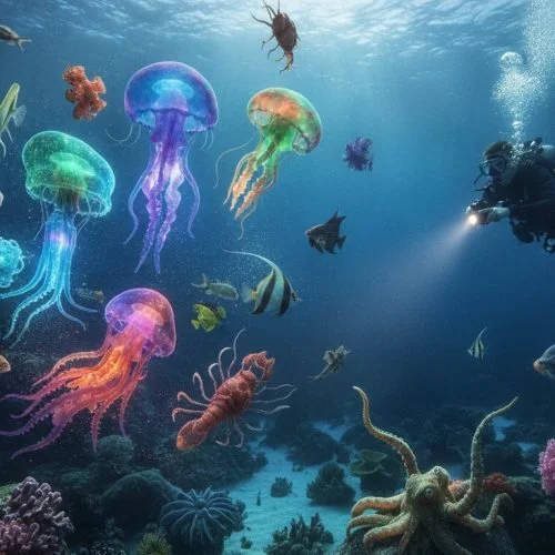 Profundezas Inexploradas: Cientistas Revelam Mais de 100 Novas Espécies Marinhas, Incluindo uma ‘Superfamília’ Completa!