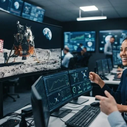 Como a tecnologia Starlink vai transmitir o pouso humano na Lua ao vivo e em ultra HD