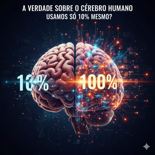 ð§ A Verdade Sobre o Cérebro Humano: Usamos Só 10% Mesmo? Desvendando um dos Maiores Mitos da Neurociência