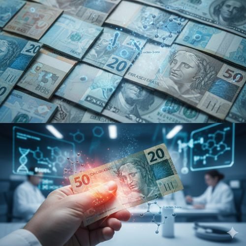 ð Por Que o Dinheiro Tem Aquele Cheiro Único? A Química Oculta Por Trás das Notas e Cédulas