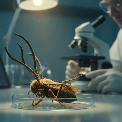 Fungos Zumbis na Vida Real: A Biologia Assustadora do Cordyceps e o Risco de Salto para Humanos