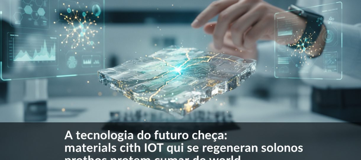 Home V2 1 A tecnologia do futuro chegou: materiais com IoT que se regeneram sozinhos prometem mudar o mundo
