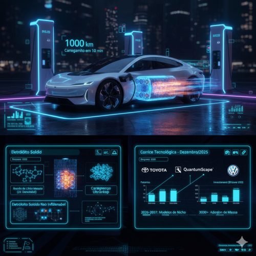 ð A Próxima Geração de Baterias Sólidas: O Fim da Dependência do Lítio e a Revolução dos Carros Elétricos