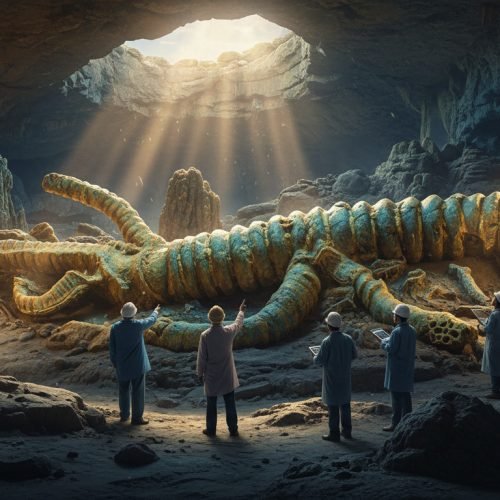Nem Planta, Nem Animal: O Fóssil Gigante de 9 Metros que Desafia a Biologia