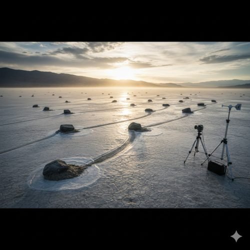 ð️ O Mistério das Pedras que Andam Sozinhas: Desvendando o Enigma do Racetrack Playa no Vale da Morte