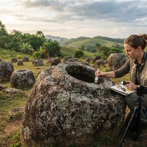 O Mistério das ‘Urnas da Morte’ no Laos: Novas pistas sobre as gigantescas jarras de pedra que desafiam a arqueologia
